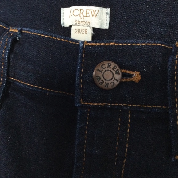 J. Crew Stretch Jeans Dark Wash 28 / 28 - Picture 5 of 9